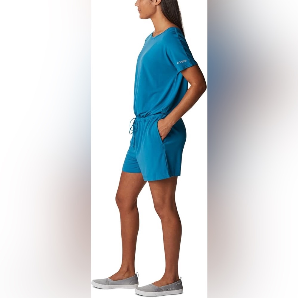 Columbia Women's Knit Romper teal blue size xs or women’s size 4